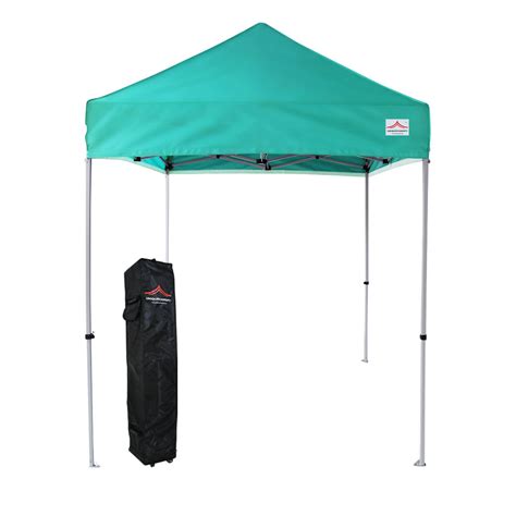 Aftermarket canopies generaly do not come with canopy posts. 5x5 lake green event canopy tent - UniqueCanopy