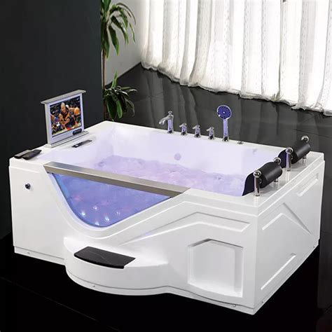 hot selling vertical bathtub uk bath japan acrylic massage tub customized led spa indoor hot