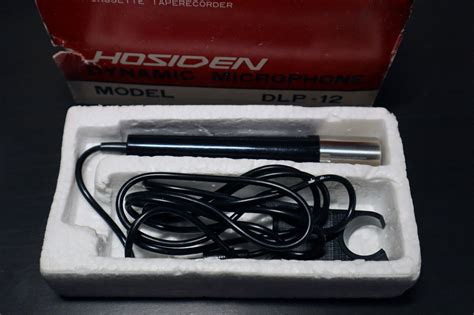 Vintage Hosiden Dynamic Microphone Dlp 12 Japan Ebay