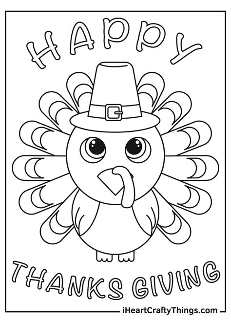 Freebies Thanksgiving Coloring Pages Turkey Coloring Pages Free My