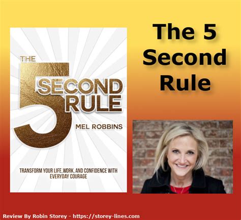The 5 Second Rule Mel Robbins Review Robin Storey