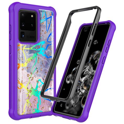 Whether you're after a colourful s20 ultra 5g case, a clear galaxy s20 ultra case or an innovative evo check case, we have your favourite device quite literally covered. Samsung Galaxy S20 Ultra Case, KAESAR Hybrid Bling Glitter ...