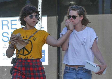 Kristen Stewart And Soko Take Turns Planting Kisses On Each Other While Running Errands