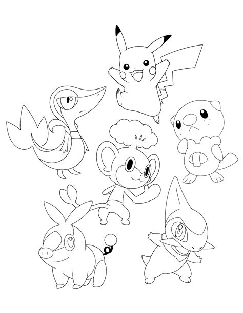 Pokemon Axew Coloring Pages Sketch Coloring Page