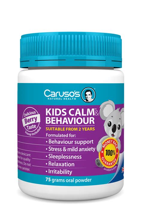Kids Calm & Behaviour - Caruso's Natural Health | Health care products | Health food store ...