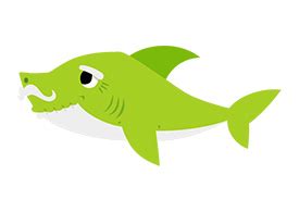 Grandpa Shark Vector - Free Vector Download ...