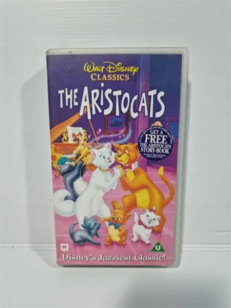 WALT DISNEY CLASSIC The Aristocats VHS Video Tape 90 S 26 95 PicClick AU