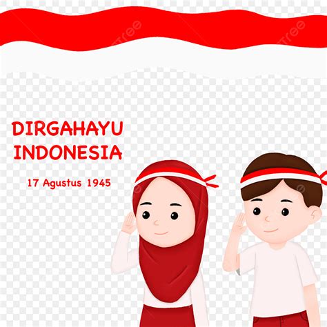 Gambar Ilustrasi Merdeka Hari Kemerdekaan Dirgahayu Indonesia