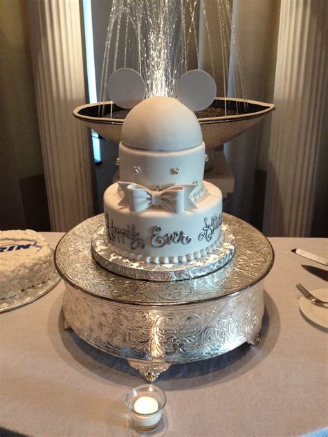 Disney Themed Wedding Cake Happily Ever After Disney