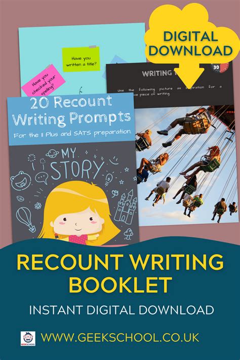 11 Plus Exam Recount Writing Prompts Booklet Pdf Download Geek School