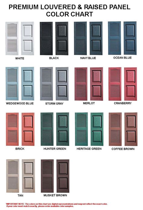 Untitled Document House Shutter Colors House Shutters Exterior