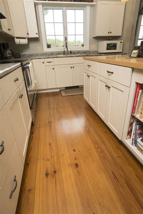 Mine used to be this way, too, and it was so frustrating because i knew i could not afford new flooring, not even close. Heart Pine - William and Henry Wide Plank Floors