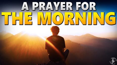 Morning Prayer Faith Influenced