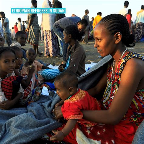 Ethiopian Refugees Flee Into Sudan Cgtn
