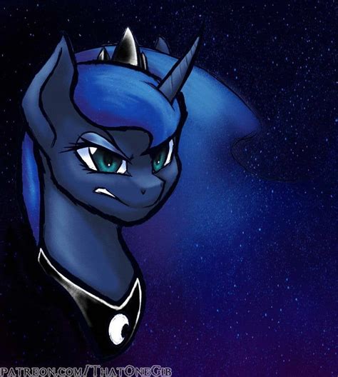 Angry Luna By Nothing111111 Mylittlepony