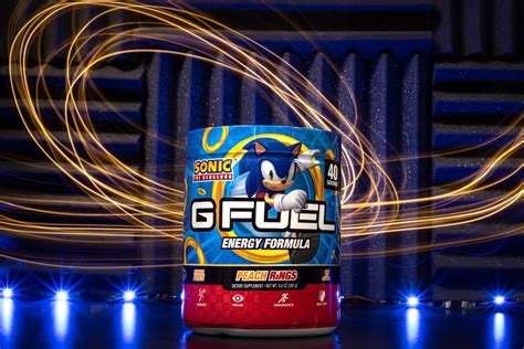 G Fuel Energy Sonic The Hedgehog