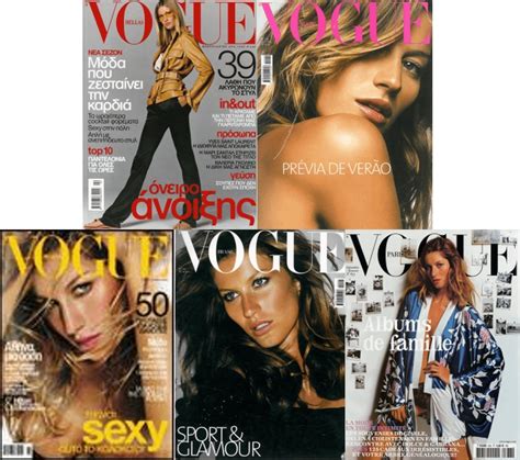 vogue archives gisele bundchen is the person with the most vogue covers of the 2000 s with 80