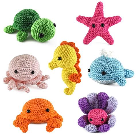 Crochet Pattern For Beginners Sea Creatures Sabrinas Crochet