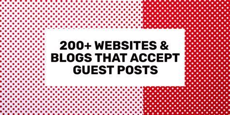 The Ultimate List Of 250 Guest Posting Sites And Blogs For 2024
