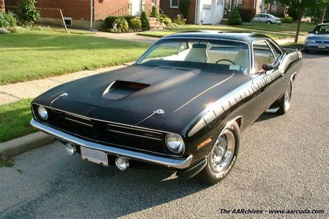 1970 Plymouth Aar Cuda It Has One The Nicest Looking Of All Muscle
