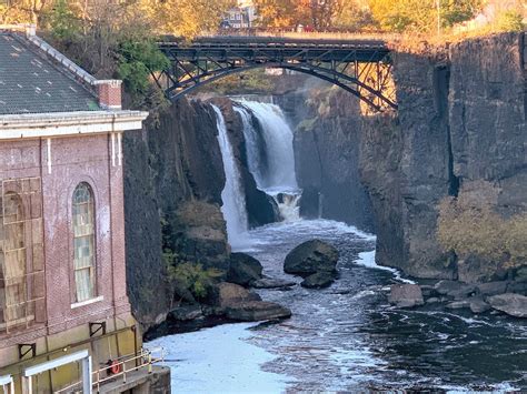 Passaic Fallspaterson Great Falls New Jersey World Of Waterfalls