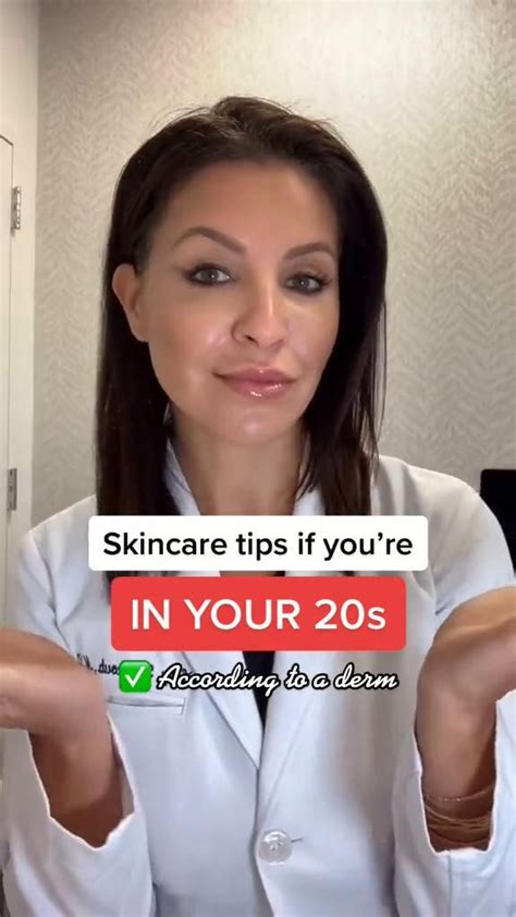 Dermatologist Skincare Tips If Youre In Your 20s Skin Advice Skin