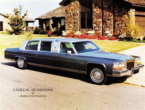 1980s Cadillac Deville Limousine By Armbruster Stageway Ad