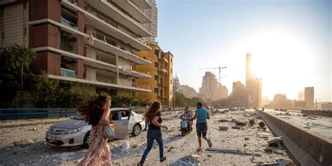 Beirut Blast Massive Explosion Shakes Lebanons Capital At Least 70