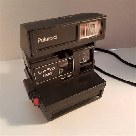 Vintage Polaroid One Step Flash Camera 600 Film Instant Camera Tested