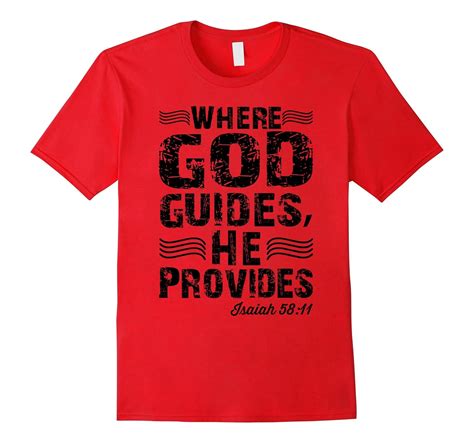 “god provides” christian tshirt bible verse shirt for men 4lvs 4loveshirt