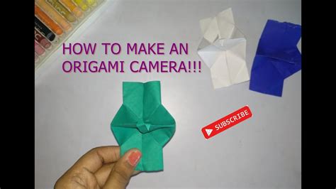 How To Make An Origami Camera Youtube