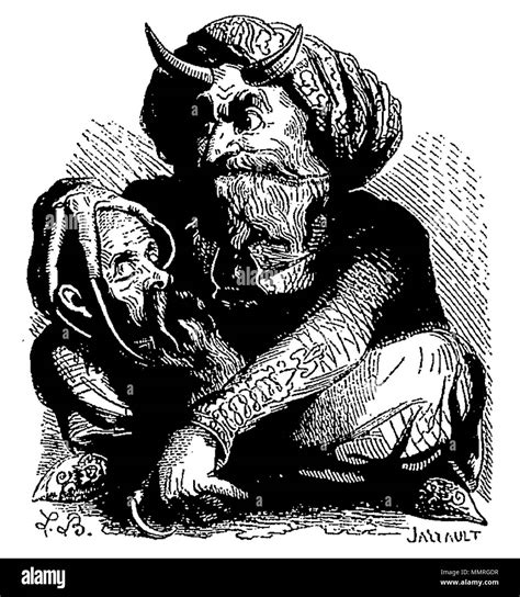 English Beyrevra An Illustration From The Dictionnaire Infernal By Jacques Collin De