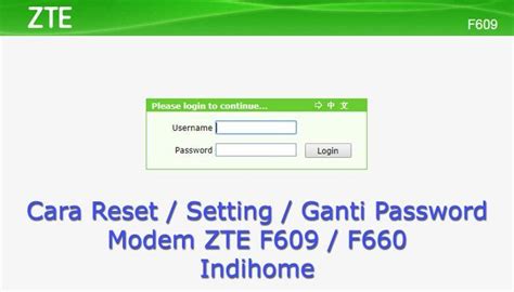 User saja untuk mengakses modem tersebut. User Dan Password F609 - Password Indihome Zte F609 Terbaru Update 2020 Pakiqin Com : Ketikkan ...
