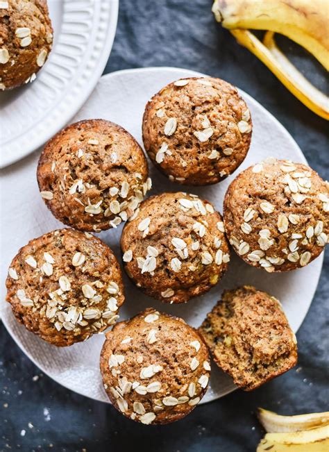 Healthy Banana Muffins Recipe Cookie And Kate