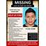 11 Free Missing Person Poster Templates  Microsoft Word