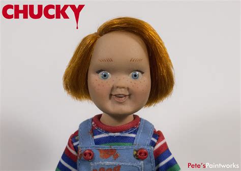 Having been taught voodoo by john bishop, he perforemd a voodoo spell and transferred his soul into a doll before he died. Petes Custom 1/6 Figures: Child's play: Good Guy Chucky.