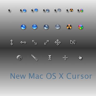 If the mouse cursor pack includes an inf file: Mac OS X Cursor Pack - Skin Pack Theme for Windows 10