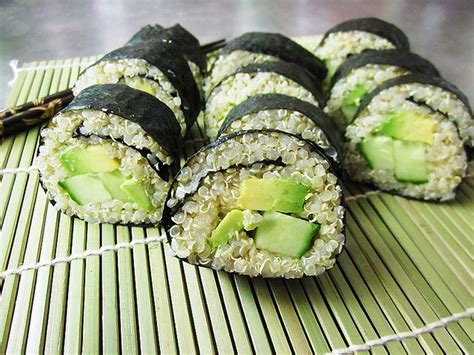 Quinoa Sushi Food Cooking Recipes Recipes