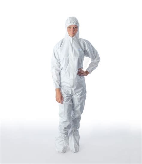 Ansell Bioclean D Sterile Cleanroom Coverall With Hood And Integrated