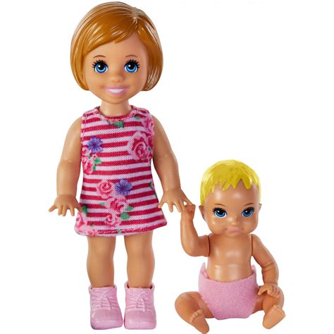 Barbie Skipper Babysitters Inc Dolls 2 Pack Of Girl Siblings Small