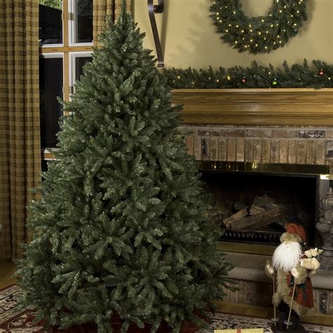 Red Sleigh Douglas Fir Unlit Artificial Christmas Tree