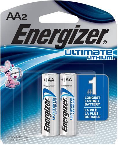 Best reviews guide analyzes and compares all aaa batteries of 2021. Energizer Ultimate Lithium AA Batteries (2-Pack) L91BP-2 ...