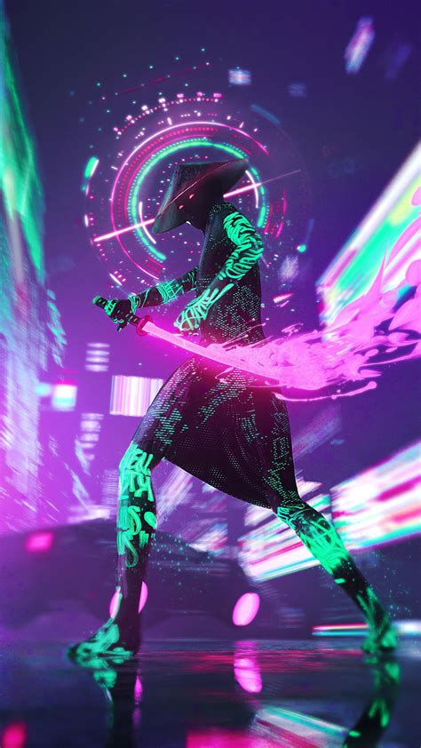 Cyberpunk Neon Android Wallpapers Wallpaper Cave