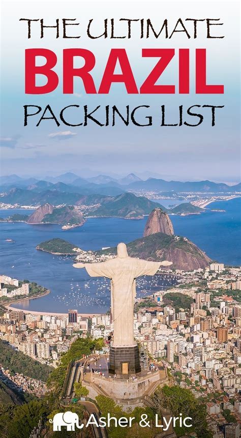 17 Top Brazil Packing List Items For 2020 What To Wear And Not To Bring