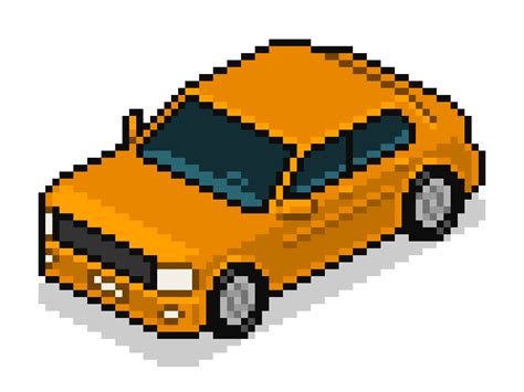 How To Create An Isometric Pixel Art Vehicle In Adobe Photoshop