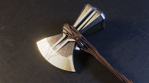 Stormbreaker Thor Weapon 3d Model Cgtrader