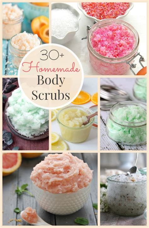 30 best homemade body scrubs {easy diy scrubs for smoother skin} a spectacled owl