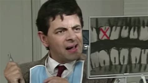 Fixes His Own Teeth Mr Bean Official Youtube