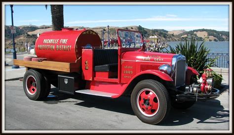 1929 Dodge Brothers Van Pelt Pumper Tanker Vacaville Fire Protection