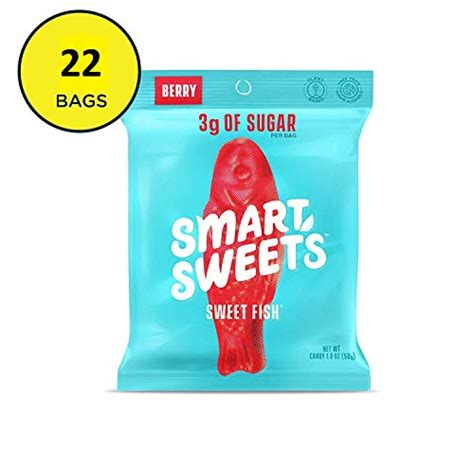 Medically reviewed by kathy w we've gathered 10 awesome recipes for desserts that only use the natural sugars in fruits and since date paste, agave nectar, and coconut crystals are all natural sweeteners, there's no cane. Smartsweets Low Sugar Gummy Candy Sweet Fish 18 Oz Bags ...